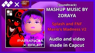 🌋Paranoia x Erupt🌋 🎵Mashup Music Soundtrack🎵  ⭐Splash Music x Marios Madness V2⭐ [upl. by Lyrahs]