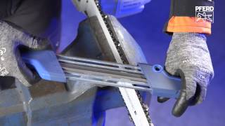 PFERD  Chain Saw Sharpener CHAIN SHARP CSX [upl. by Iahcedrom]