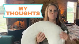 Mom of 5 Reviews the Boppy Nursing Pillow [upl. by Namdor]