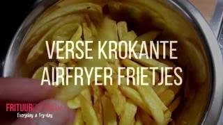 Verse friet of patat maken met de Philips Airfryer XL [upl. by Eicrad]