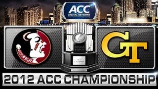 ACC Championship Highlights  Florida State vs Georgia Tech [upl. by Elbert]