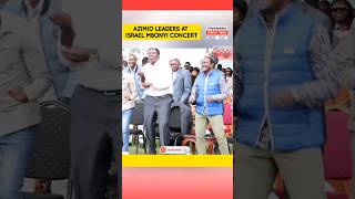 AZIMIO LEADERS AT ISRAEL MBONYI CONCERT rutospeechtoday rigathigachagua azimio citizentvlive [upl. by Edris]