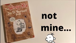 Reading Someone’s Old Diary of a Wimpy Kid Do It Yourself Book [upl. by Pearse]