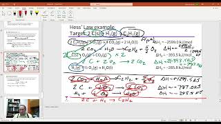 Module 64 supplemental Hess Law problems [upl. by Ylesara]