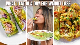 What I Eat In A Day To Lose Weight on Keto Diet Breakfast Lunch amp Dinner [upl. by Accebber]