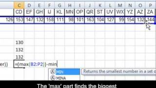 How to work out Summary statistics using MS Excel [upl. by Dichy]