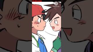 ash and gary shorts 😱songshortsanimePokemonIndonesiaOfficial [upl. by Areht613]