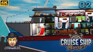 SO HOW HARD IS THIS GAME  Cruise Ship Manager  Gameplay 02 [upl. by Tshombe273]