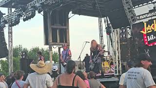 Jackyl Down On Me Vets Park Bay City Mi 2024 [upl. by Ardnnaed]