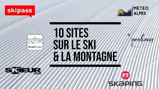 10 sites incontournables sur le ski et la montagne [upl. by Nivets207]