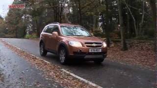 Chevrolet Captiva SUV review  What Car [upl. by Gader694]