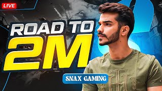 UMP GLACIER CRATE OPENING BGMI LIVE WITH SNAX  ROAD TO 2M insta loco [upl. by Rafaela]