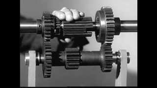 Spinning Levers  How A Transmission Works 1936 [upl. by Zetnom]