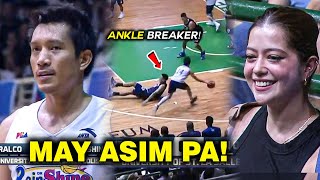 WALANG KUPAS SI JAMES YAP  Nagwala Buong Bench ng ROS  ANKLE BREAKER Move ni CARACUT [upl. by Lettie]