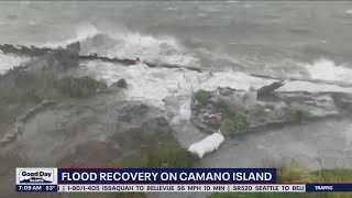 Flood recovery on Camano Island  FOX 13 Seattle [upl. by Breban]