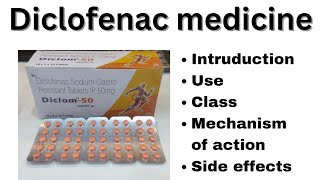 Diclofenac Sodium Tablets Ip 50mg  Diclofenac Pain Killer tablets joint pain muscle pain uses [upl. by Nations]