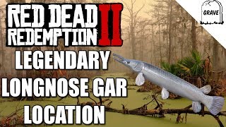 Legendary Longnose Gar Location Red Dead Redemption 2 [upl. by Hermosa]