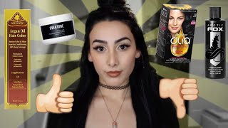 BEST amp WORST Black Hair Dyes  Overtone Arctic Fox Garnier [upl. by Eartha]