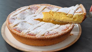 CROSTATA con Crema di Ricotta ricetta della Nonna Tradizionale [upl. by Otiragram]