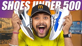 TOP 5 Best Shoes Under ₹500 for Men🔥 Meesho Shoes Haul Under ₹300  ONE CHANCE [upl. by Allx]