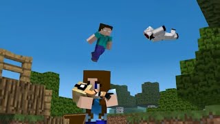 Herobrine vs DreadLord and Entity 303 all parts SashaMT Animations A Minecraft Music Video [upl. by Mert753]