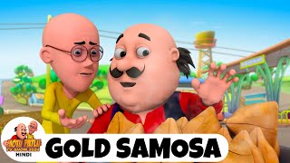 Gold Samosa  Comedy Funny Cartoon  मोटू पतलू  Full Ep 59  Motu Patlu Show 2024 [upl. by Namharludba]