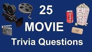 25 Movie Trivia Questions  Trivia Questions amp Answers [upl. by Ahsyat752]