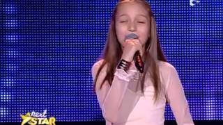 Francesca Nicolescu Céline Dion My Heart Will Go On Next Star [upl. by Yrahcaz]