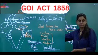 NCERT History Day 29  Modern History  Government Of India ACT 1858  Foundation for all Exam [upl. by Leipzig124]