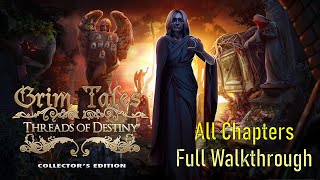 Lets Play  Grim Tales 9  Threads of Destiny  Full Walkthrough [upl. by Eedeed]