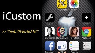 iCustom  Customize iOS7 with custom app icons shortcuts iPhone amp iPad [upl. by Nasaj271]