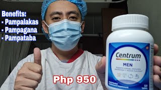 Nurse on Duty Reviews Centrum Men as best Multivitamins of 2022 with B Complex Iron amp Vitamin C [upl. by Karola]