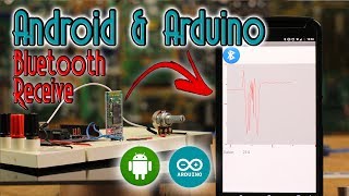 Bluetooth Arduino RECEIVE data  Chart [upl. by Dhruv]