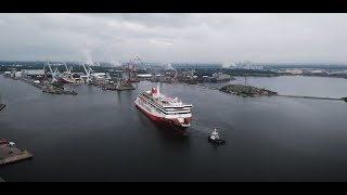 Spirit of Tasmania IV  First sea trial [upl. by Eidok]