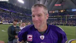 BRETT FAVRE HAVE FUN IN INTERVIEW [upl. by Katrinka]