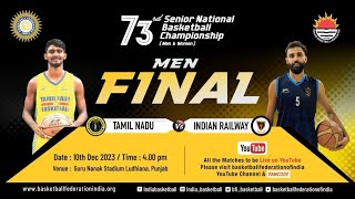 73rd Senior National Basketball ChampionShip  Men Final Match [upl. by Nayrda]