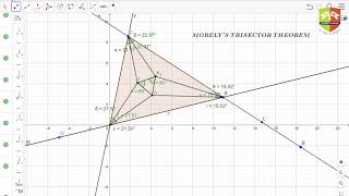 The Morleys Trisector Theorem  GEOMETRY 35 [upl. by Plusch367]