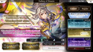 Another Eden Global 3515 quotBlooming Bladequot Alter Akane Banners Should You Summon [upl. by Eiramlirpa]