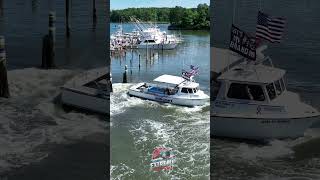 Captain Docks Boat in Record Time boatdocking extremeboatdocking [upl. by Abbott]