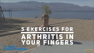 Living with Arthritis Exercise for fingers [upl. by Edla]