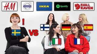 Swedish Was Shocked By The Pronunciation Of Swedish Brand Name In 6 Different Europe Countries [upl. by Notneb776]