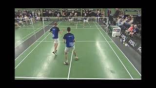 Kjaer  Hall vs Mogensen  Mølhede First mens doubles win for Team Odense OBK vs Skovshoved 💪 [upl. by Atiker]