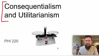 Medical Ethics  Consequentialism and Utilitarianism [upl. by Aivital897]