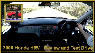 2000 Honda HRV  Review and Test Drive [upl. by Dercy]