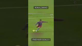 Ronaldinho  Free Kick Goals 1 [upl. by Romulus263]