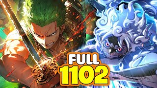 Full One Piece Chap 1102  BẢN ĐẦY ĐỦ CHI TIẾT ZORO MẠNH HƠN LUFFY TRƯỚC TIME SKIP [upl. by Aleil23]