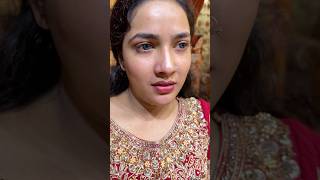 Bride Really Emotional On Her Wedding Day bridalmakeup viralshort trendingvideo [upl. by Yrogerg942]