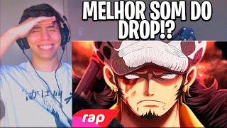 REACT Rap do Law One Piece  CIRURGIÃO DA MORTE  NERD HITS [upl. by Eizzik]