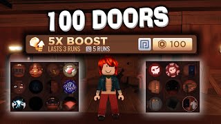 DOORS All Achievements x5 BOOST to COINS 2K FULL Walkthrough [upl. by Anial]