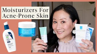 Moisturizers for AcneProne Skin Dermatologist Drugstore amp HighEnd Favorites  Dr Jenny Liu [upl. by Ecire]